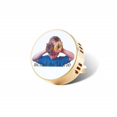 생귄 명품 차량용 방향제 생귄XADLV 화이트-도넛